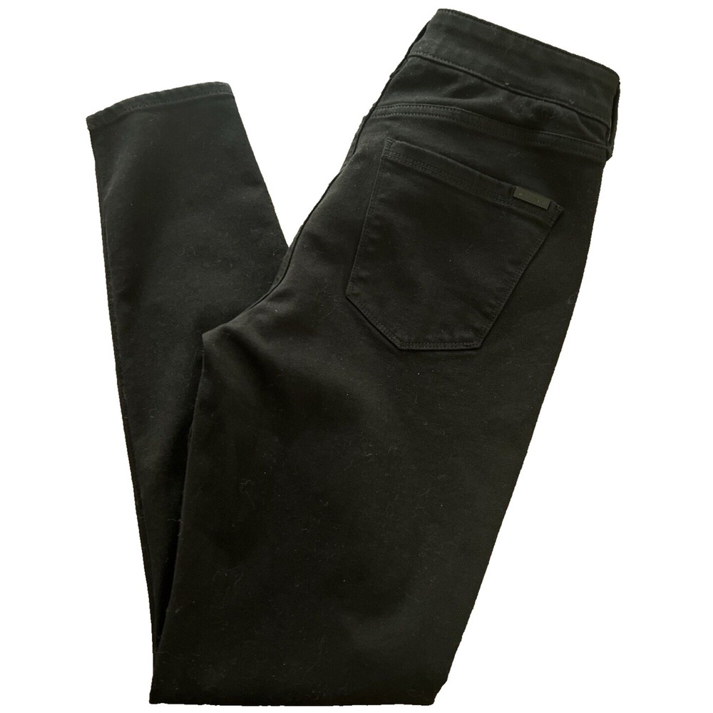 White House Black Market High Rise Skinny Ankle Jeans Slimming Sculpt  6L  Black